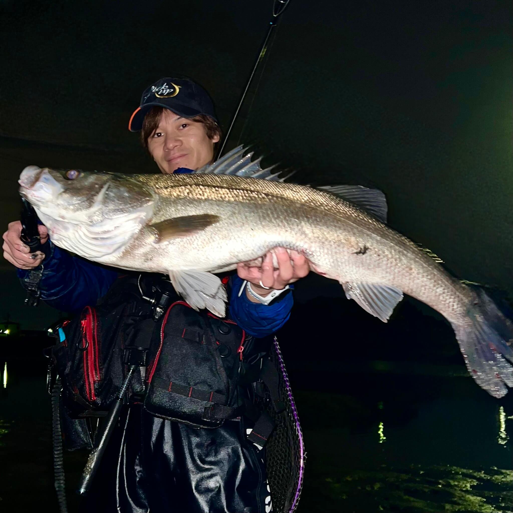 21エクスセンスで釣ったランカーシーバス2