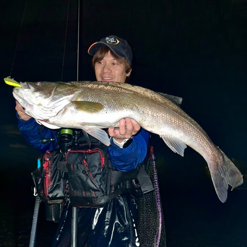 21エクスセンスで釣ったランカーシーバス