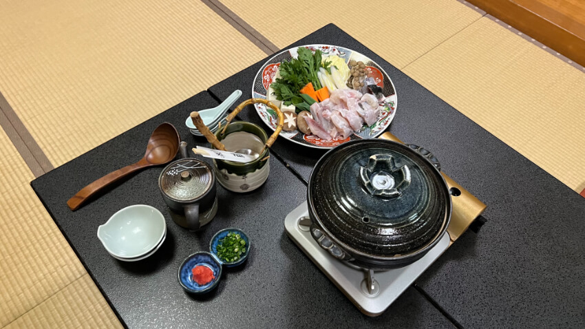 松鶴のふぐ鍋