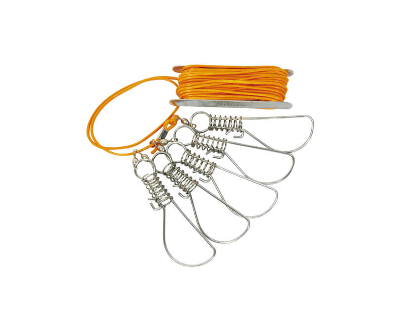⑤ ベルモント ストリンガー100ロープ付セット5pcs MP-094