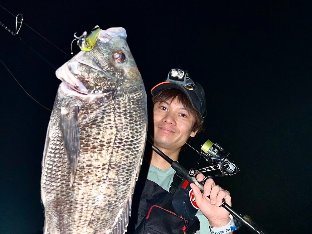 【釣果】シーバス狙いで良型クロダイ（2025_07_16釣行）