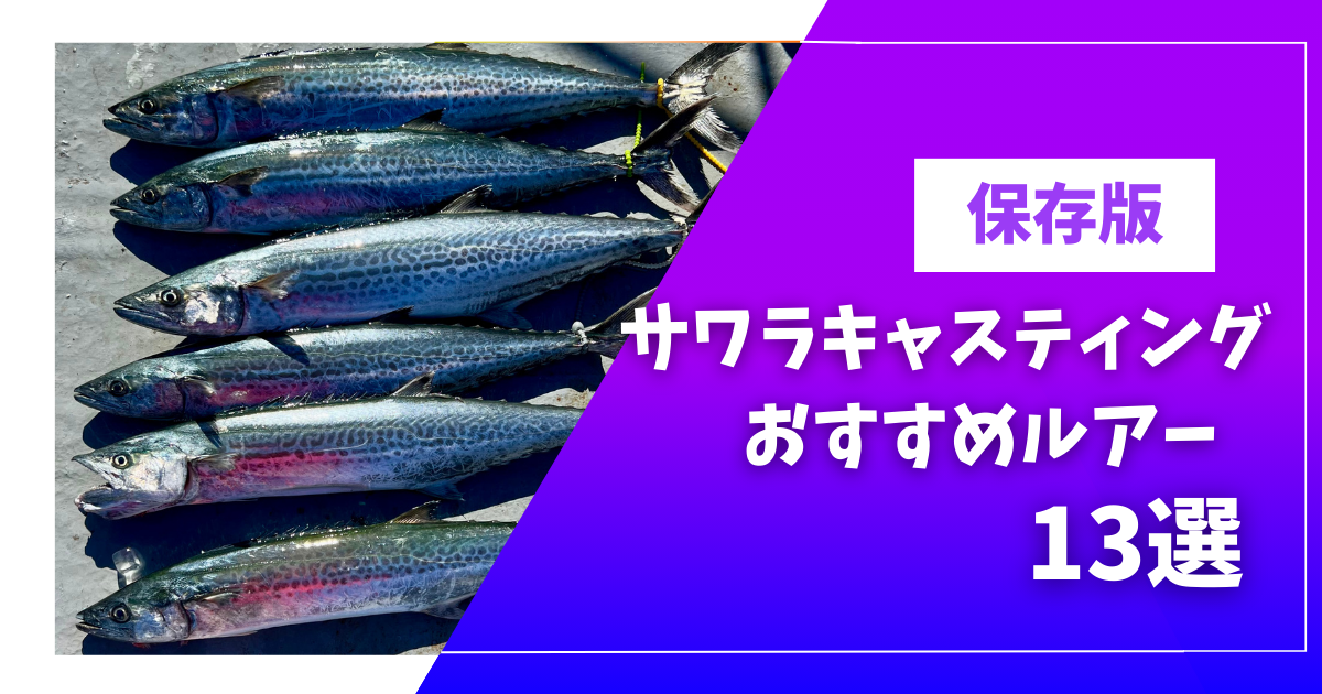 【保存版】サワラキャスティングにおすすめルアー10選｜選び方と実績ルアー解説