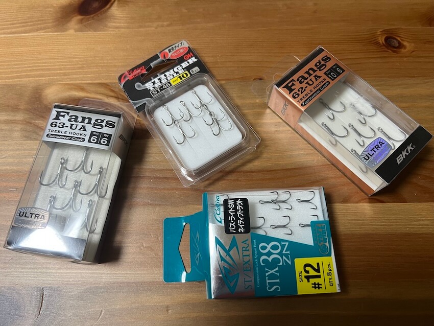 ノガレにおすすめの交換・代用フック