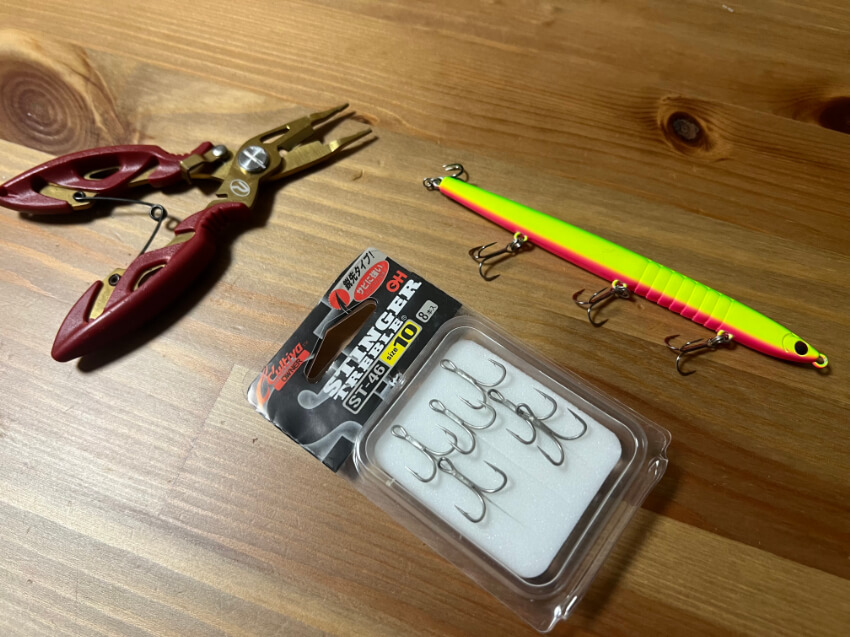 フック交換時の注意点と失敗しないコツイメージ画像