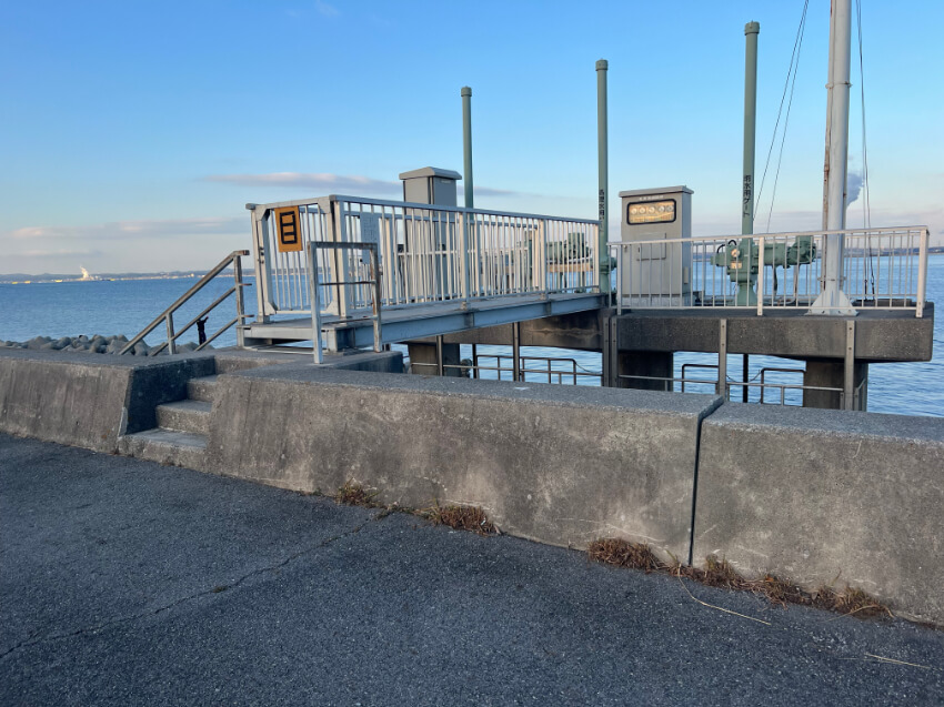 最河口(西尾側)の水門