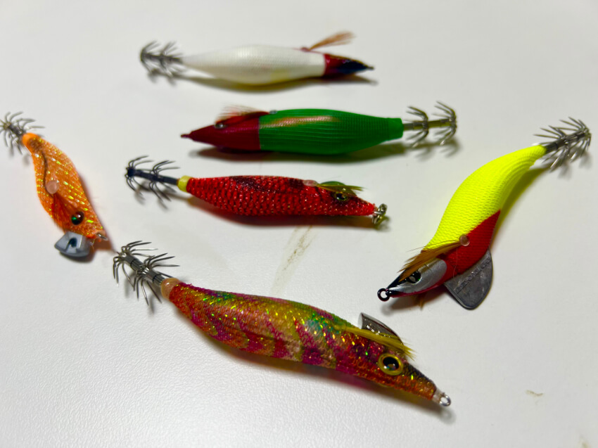 オモリグエギの選び方｜釣れるサイズ・タイプの基本