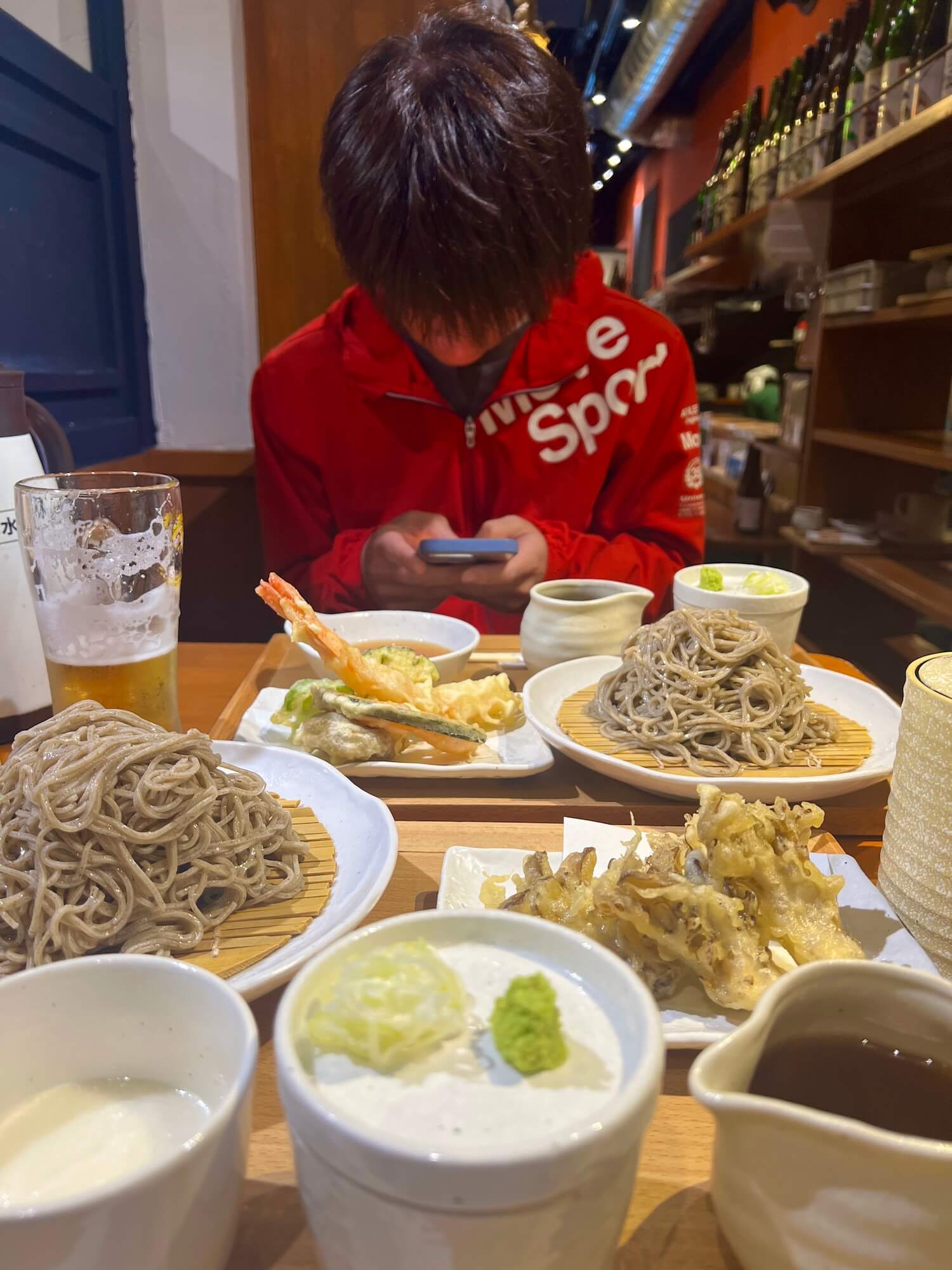 長野駅で食べたそば