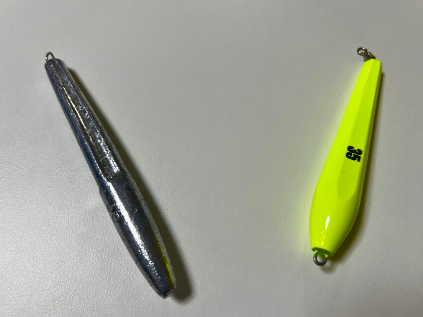 オモリグのオモリの色（カラー）は重要？のイメージ