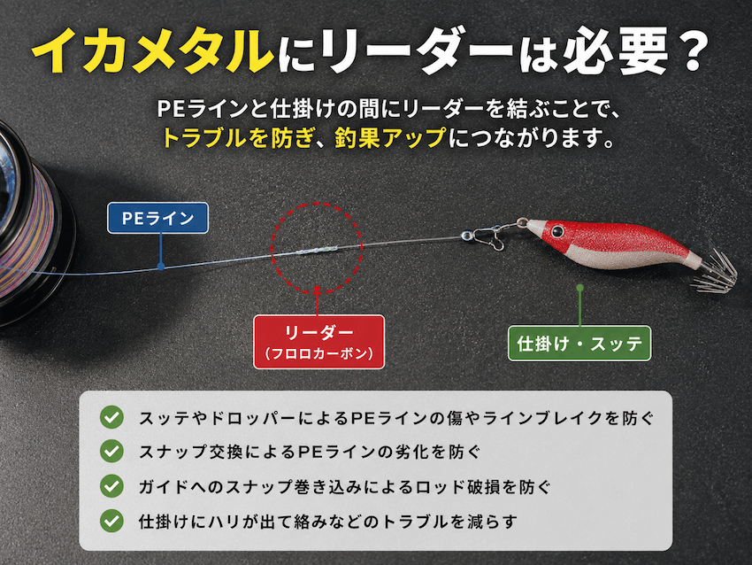 イカメタルにリーダーは必要？